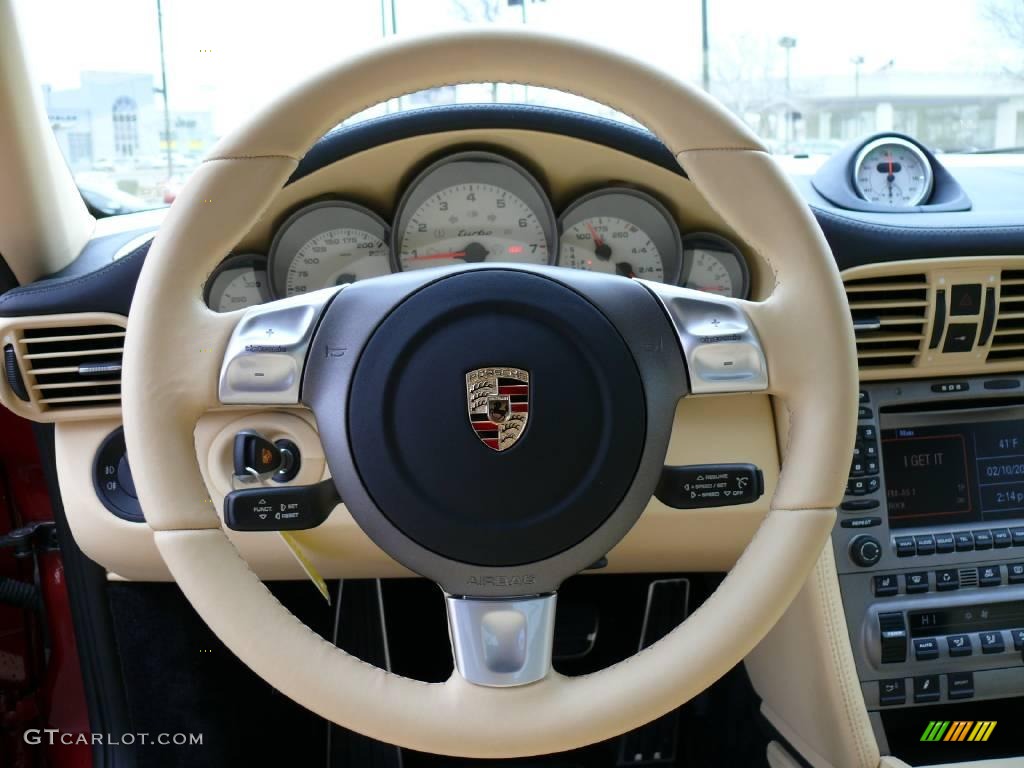 2008 Porsche 911 Turbo Cabriolet Gauges Photo #2836242