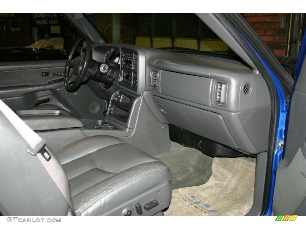 2003 Silverado 1500 SS Extended Cab AWD - Arrival Blue Metallic / Dark Charcoal photo #22