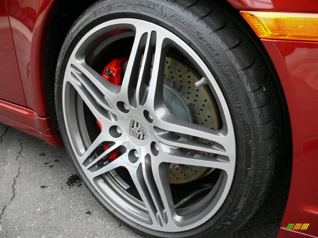 2008 Porsche 911 Turbo Cabriolet Wheel Photo #2836312