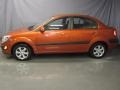 Sunset Orange - Rio LX Sedan Photo No. 2
