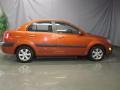 Sunset Orange - Rio LX Sedan Photo No. 4