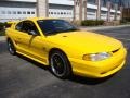 Chrome Yellow - Mustang GT Coupe Photo No. 7