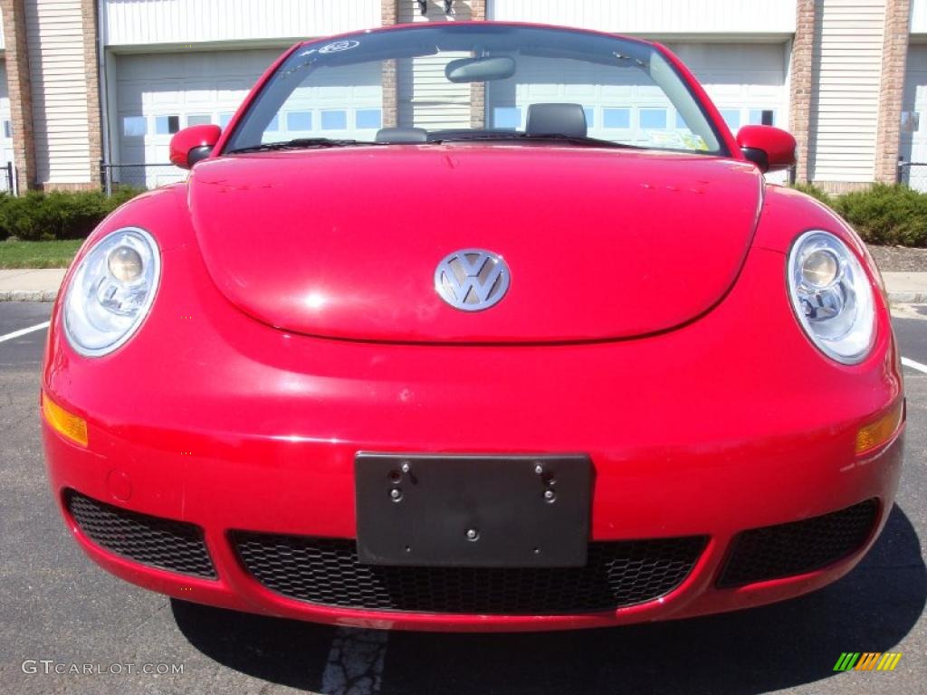 2009 New Beetle 2.5 Convertible - Salsa Red / Black photo #2