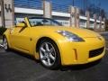 2005 Ultra Yellow Metallic Nissan 350Z Touring Roadster  photo #8