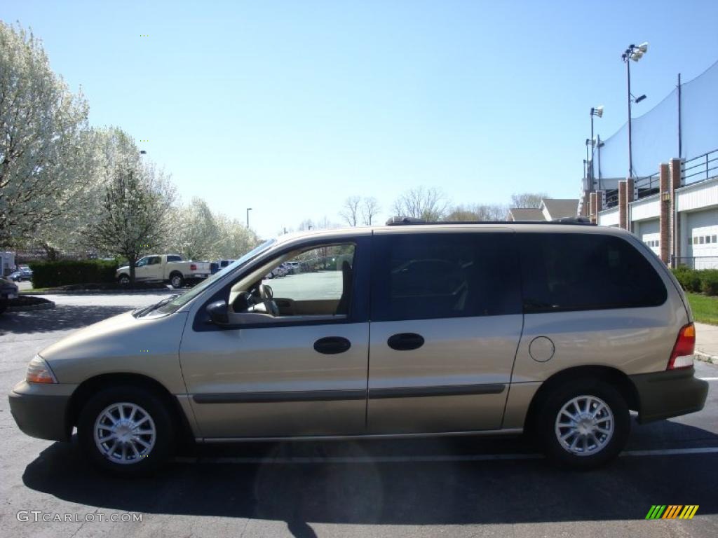 2001 Windstar LX - Harvest Gold Metallic / Medium Parchment photo #3