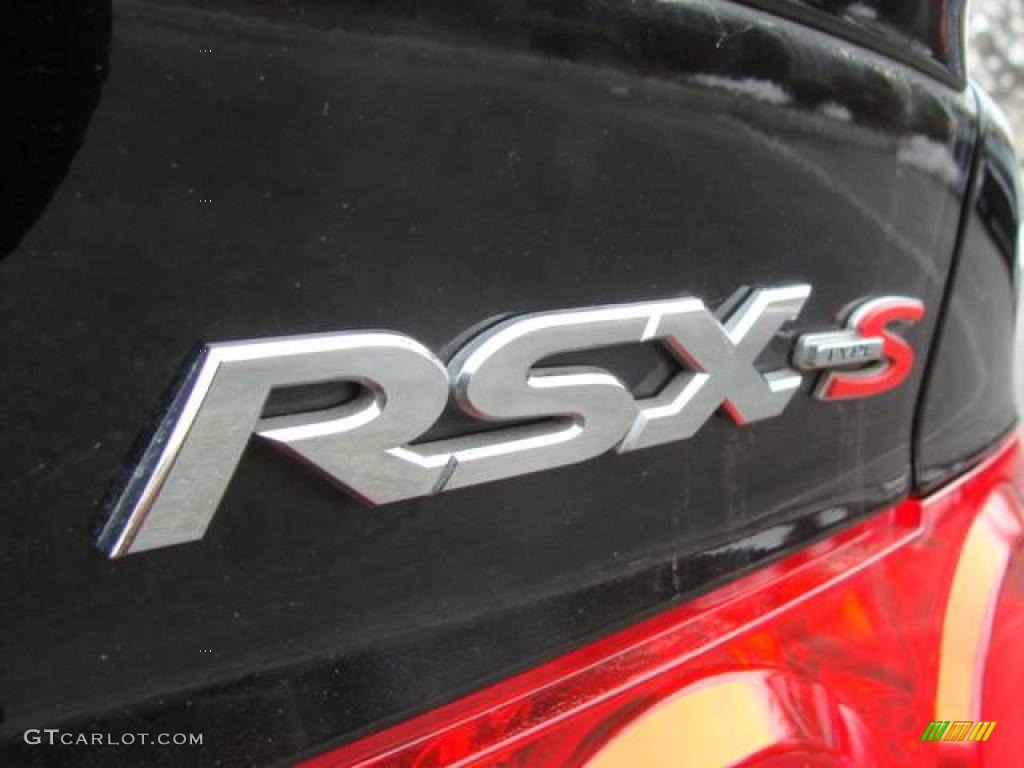 2006 RSX Type S Sports Coupe - Nighthawk Black Pearl / Ebony photo #16