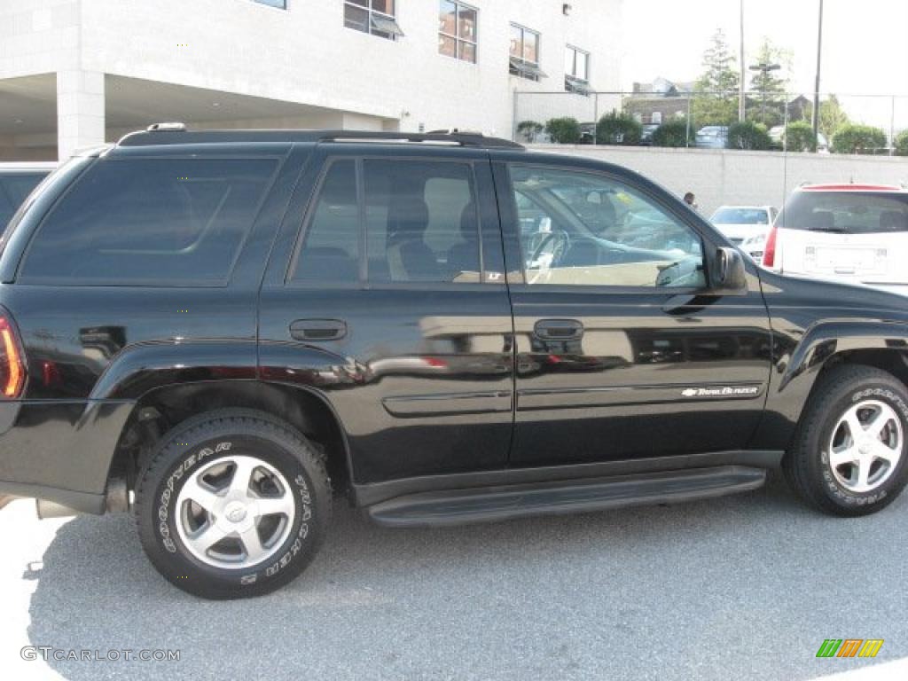 2003 TrailBlazer LT 4x4 - Black / Gray photo #5