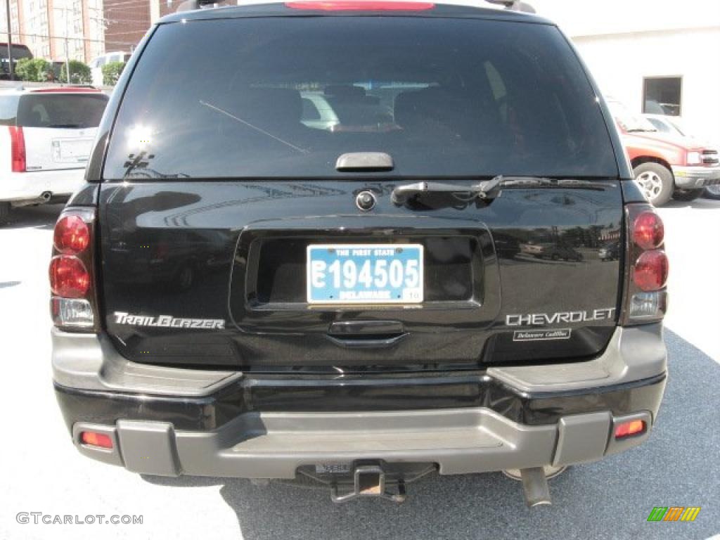 2003 TrailBlazer LT 4x4 - Black / Gray photo #7