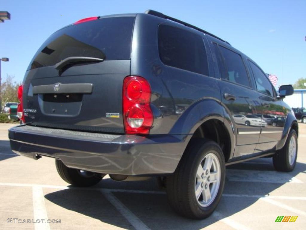 2008 Durango SLT 4x4 - Steel Blue Metallic / Dark/Light Slate Gray photo #3