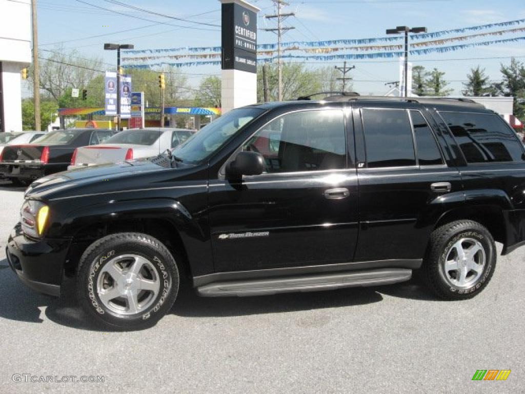 2003 TrailBlazer LT 4x4 - Black / Gray photo #9