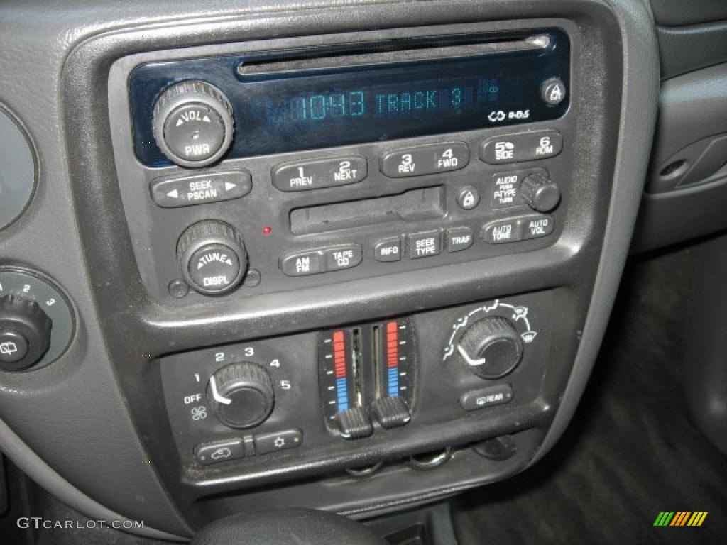 2003 TrailBlazer LT 4x4 - Black / Gray photo #20