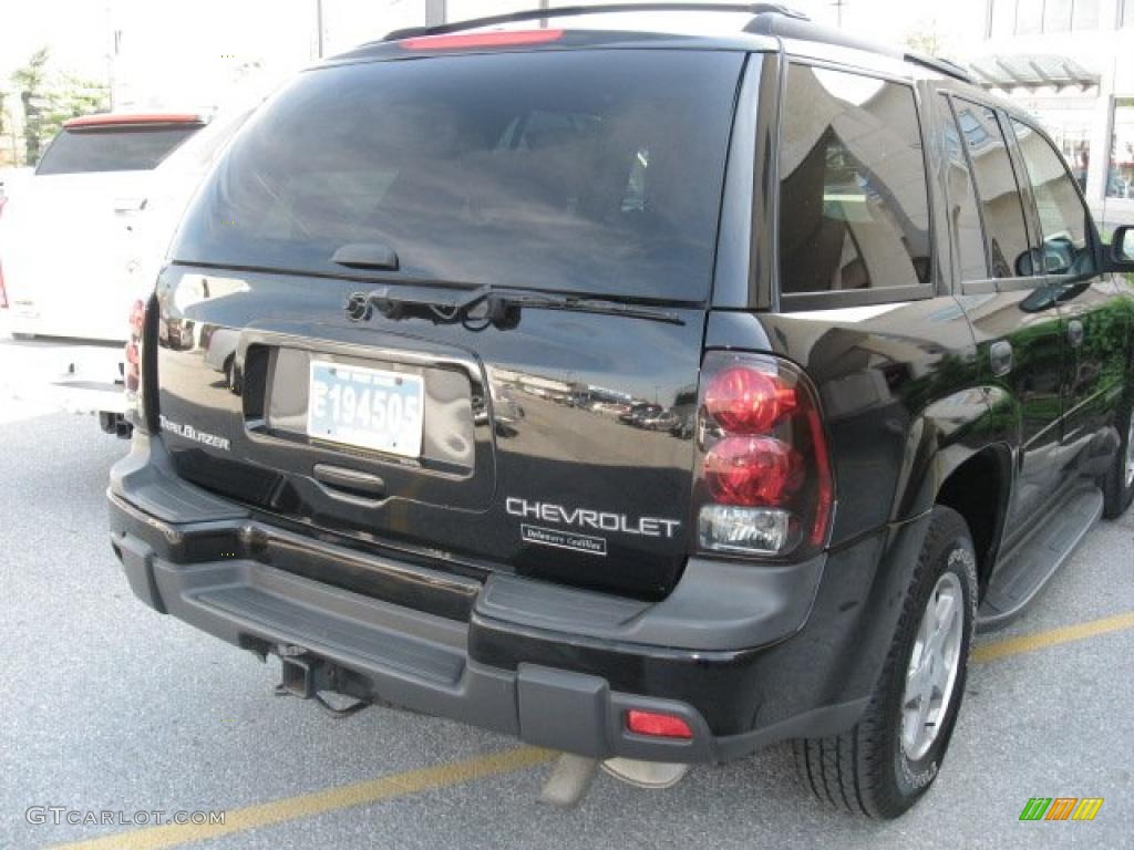 2003 TrailBlazer LT 4x4 - Black / Gray photo #44