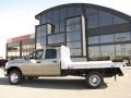 2008 Light Khaki Metallic Dodge Ram 3500 ST Quad Cab 4x4 Chassis  photo #1