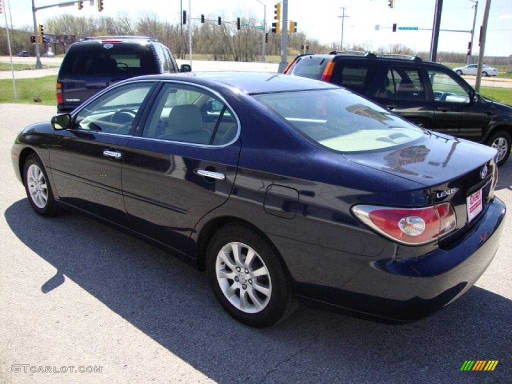 2003 Blue Onyx Pearl Lexus ES 300 28364614 Photo 3