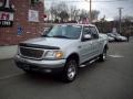 2001 Silver Metallic Ford F150 XLT SuperCrew 4x4  photo #1