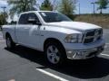 2010 Stone White Dodge Ram 1500 Big Horn Quad Cab  photo #4