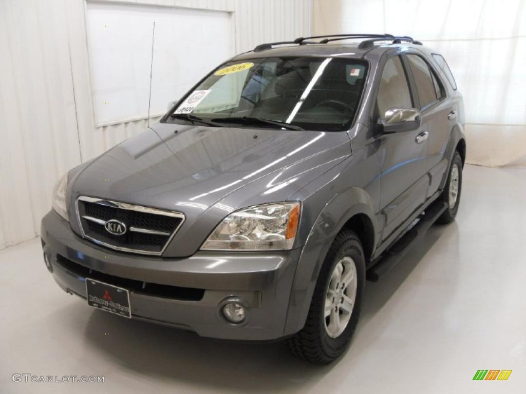 2006 Sorento EX - Alpine Gray / Gray photo #1