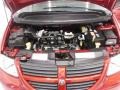 2007 Inferno Red Crystal Pearl Dodge Caravan SXT  photo #27