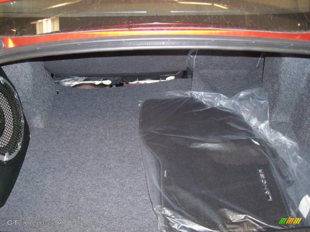 2010 Lancer GTS - Rotor Glow Orange Metallic / Black photo #20