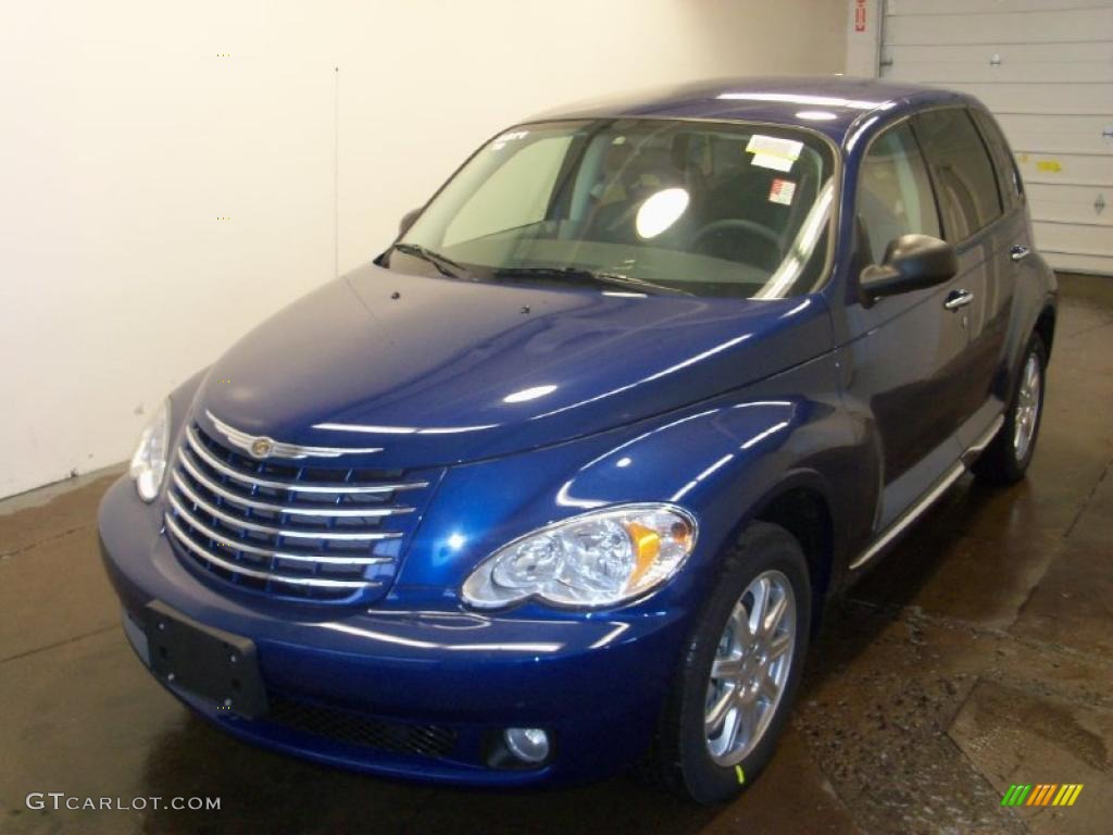 2010 PT Cruiser Classic - Deep Water Blue Pearl / Pastel Slate Gray photo #1