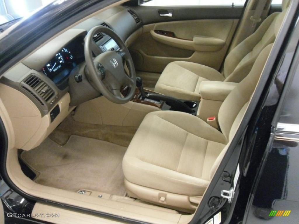 2006 Accord EX Sedan - Nighthawk Black Pearl / Ivory photo #30
