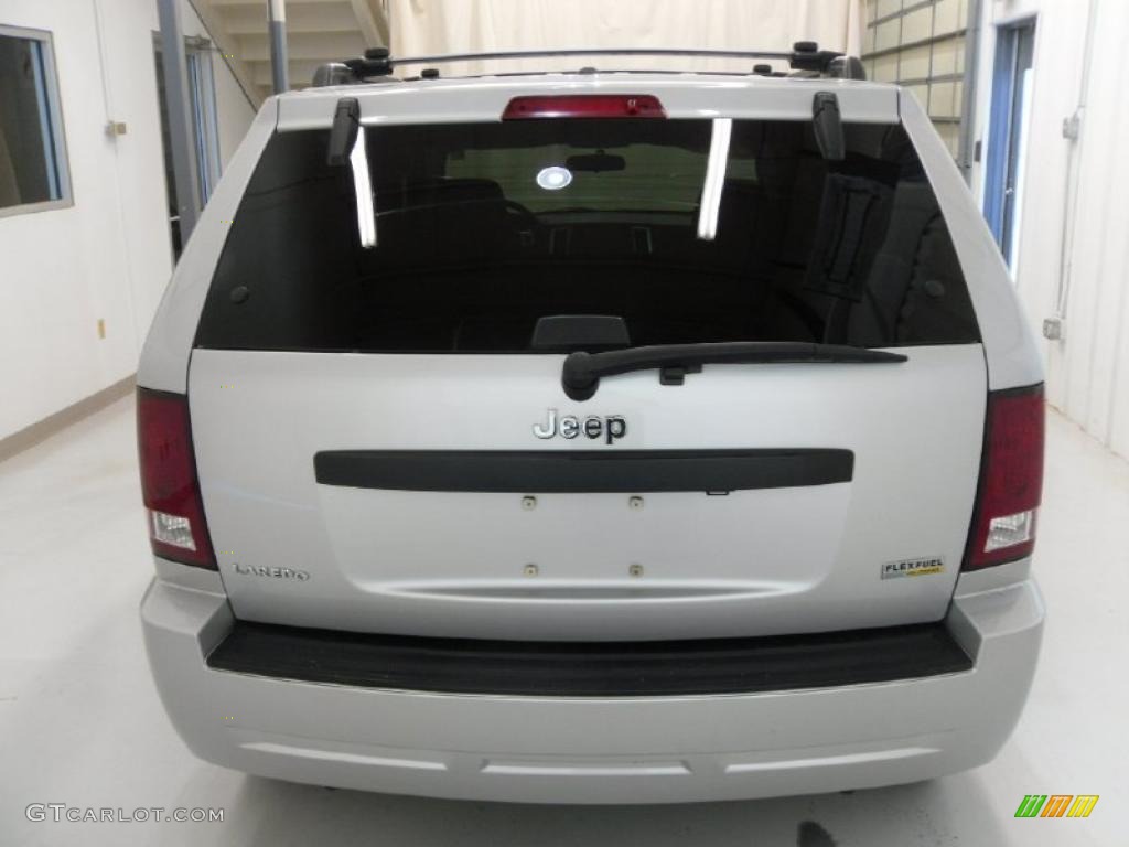 2008 Grand Cherokee Laredo - Bright Silver Metallic / Dark Slate Gray photo #3