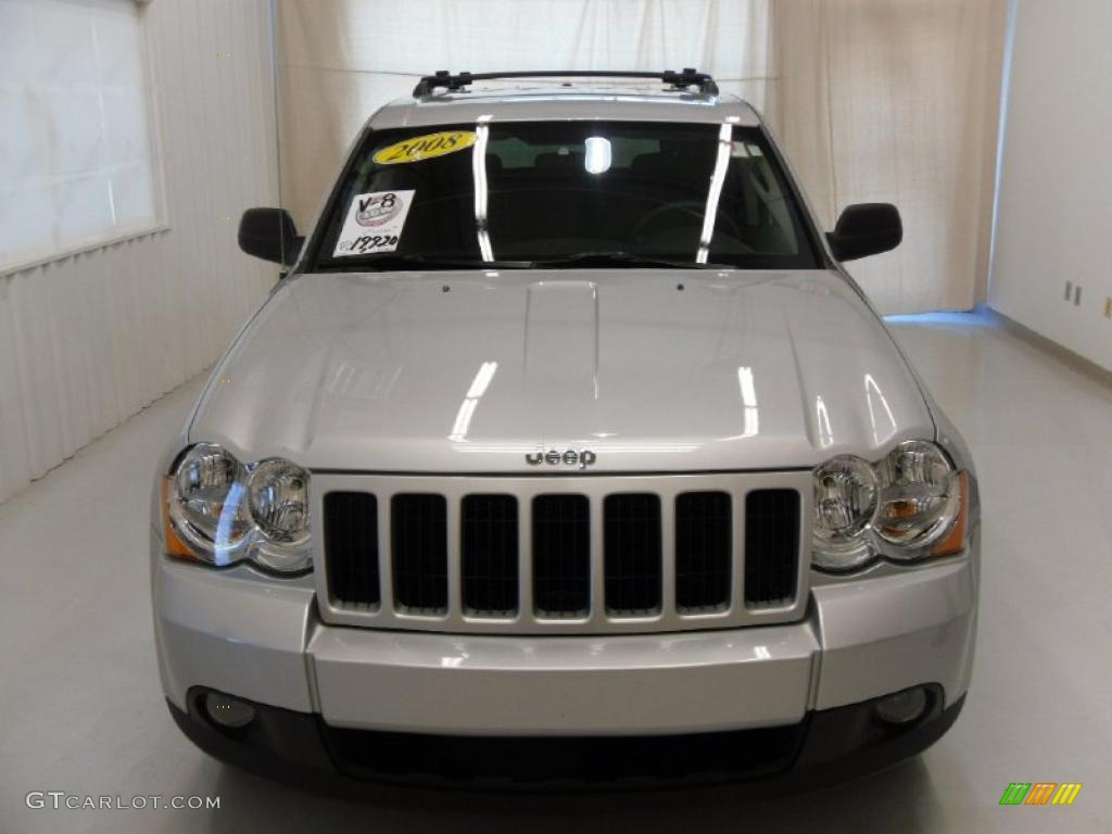 2008 Grand Cherokee Laredo - Bright Silver Metallic / Dark Slate Gray photo #6