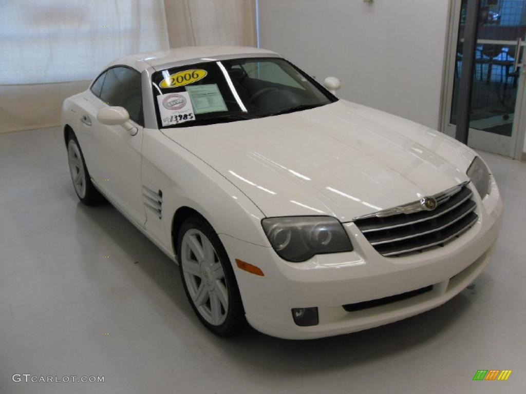 2006 Crossfire Limited Coupe - Alabaster White / Dark Slate Gray/Medium Slate Gray photo #5