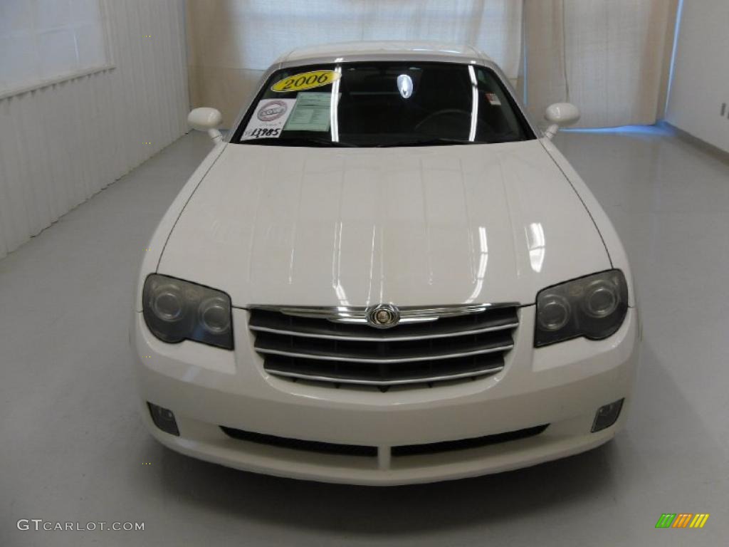 2006 Crossfire Limited Coupe - Alabaster White / Dark Slate Gray/Medium Slate Gray photo #6