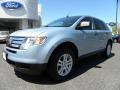 2008 Light Ice Blue Metallic Ford Edge SE  photo #6