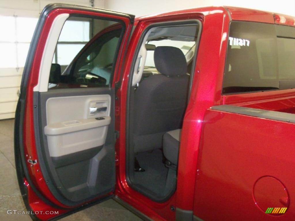 2010 Ram 1500 TRX4 Quad Cab 4x4 - Inferno Red Crystal Pearl / Dark Slate/Medium Graystone photo #15