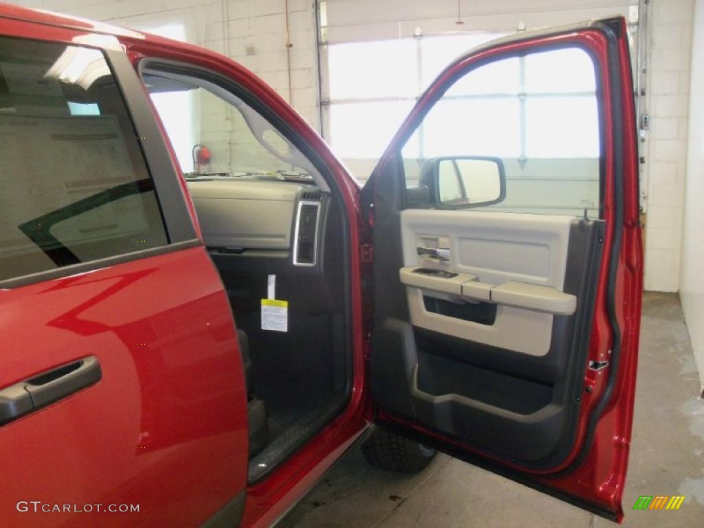 2010 Ram 1500 TRX4 Quad Cab 4x4 - Inferno Red Crystal Pearl / Dark Slate/Medium Graystone photo #19
