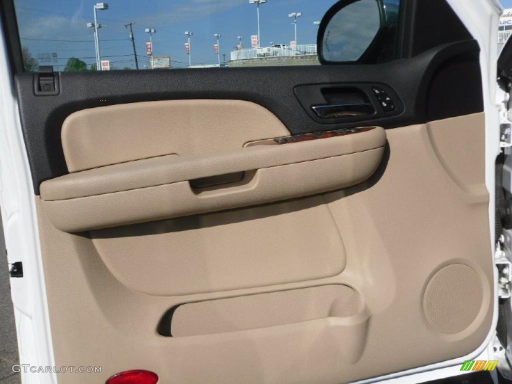 2007 Tahoe LTZ 4x4 - Summit White / Light Cashmere/Ebony photo #7