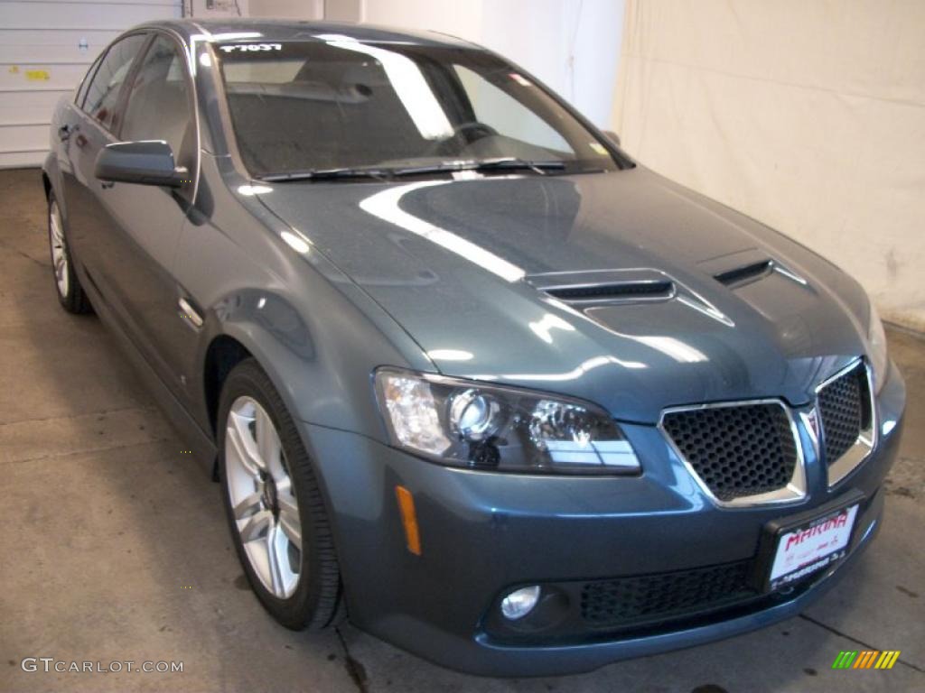 2009 G8 Sedan - Pacific Slate Metallic / Onyx photo #5