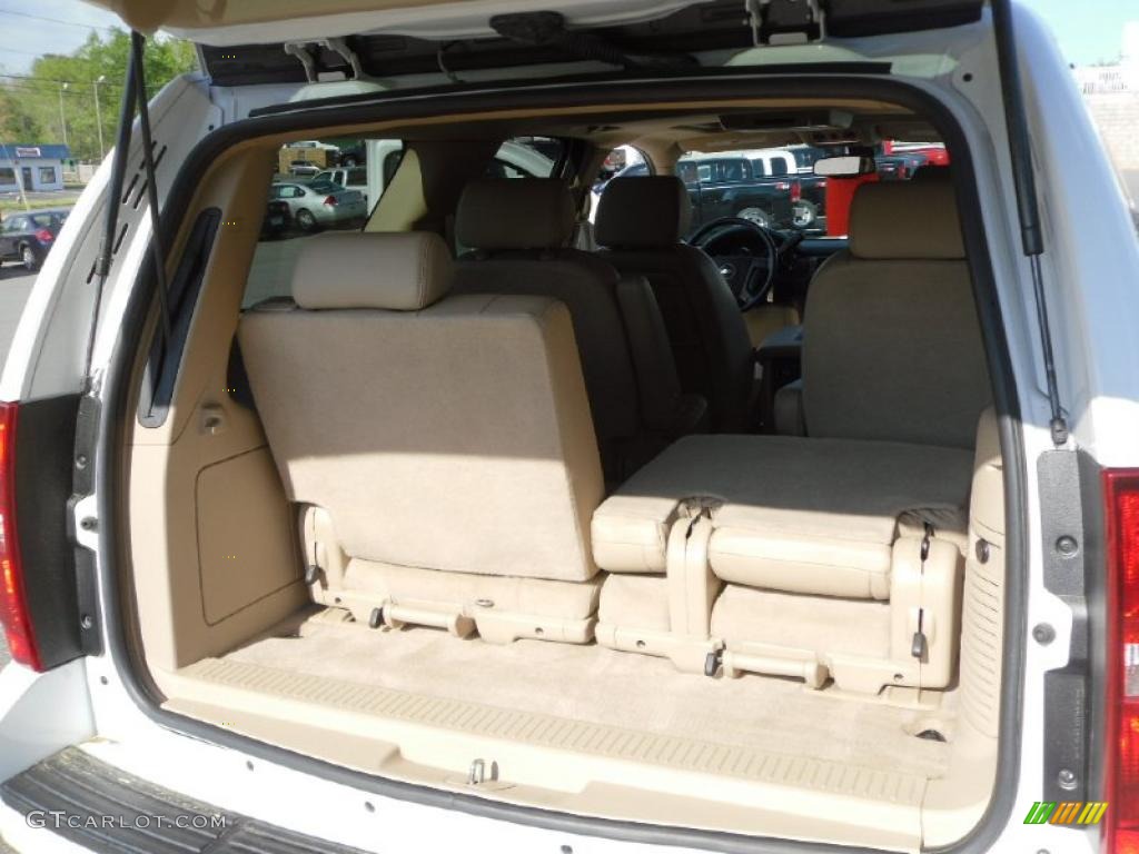 2007 Tahoe LTZ 4x4 - Summit White / Light Cashmere/Ebony photo #18
