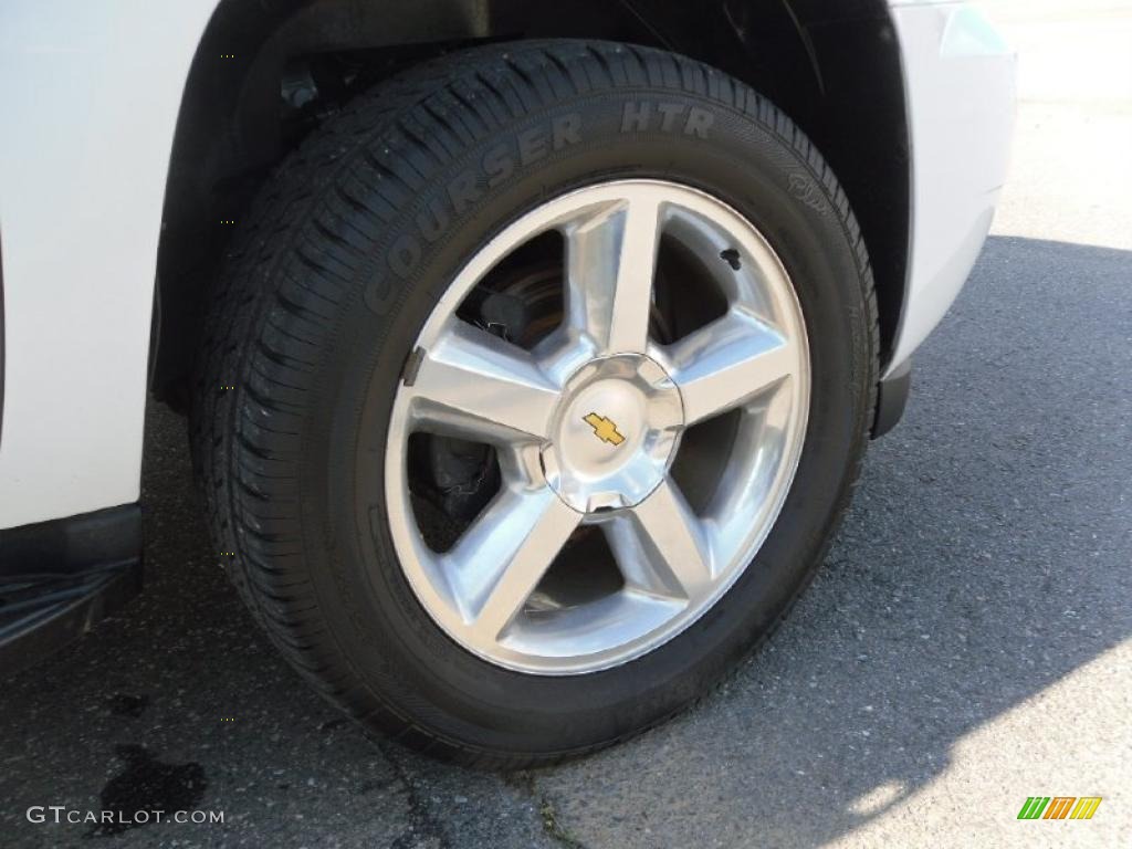 2007 Tahoe LTZ 4x4 - Summit White / Light Cashmere/Ebony photo #23