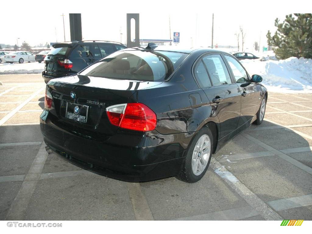 2006 3 Series 325xi Sedan - Jet Black / Black photo #13