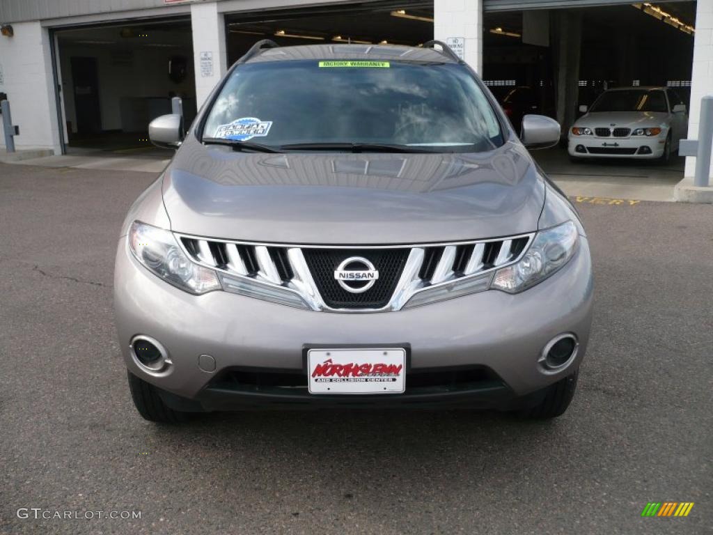 2009 Murano S AWD - Platinum Graphite Metallic / Black photo #2