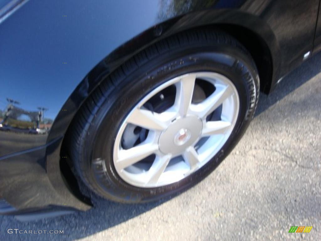 2008 CTS 4 AWD Sedan - Black Raven / Cashmere/Cocoa photo #9