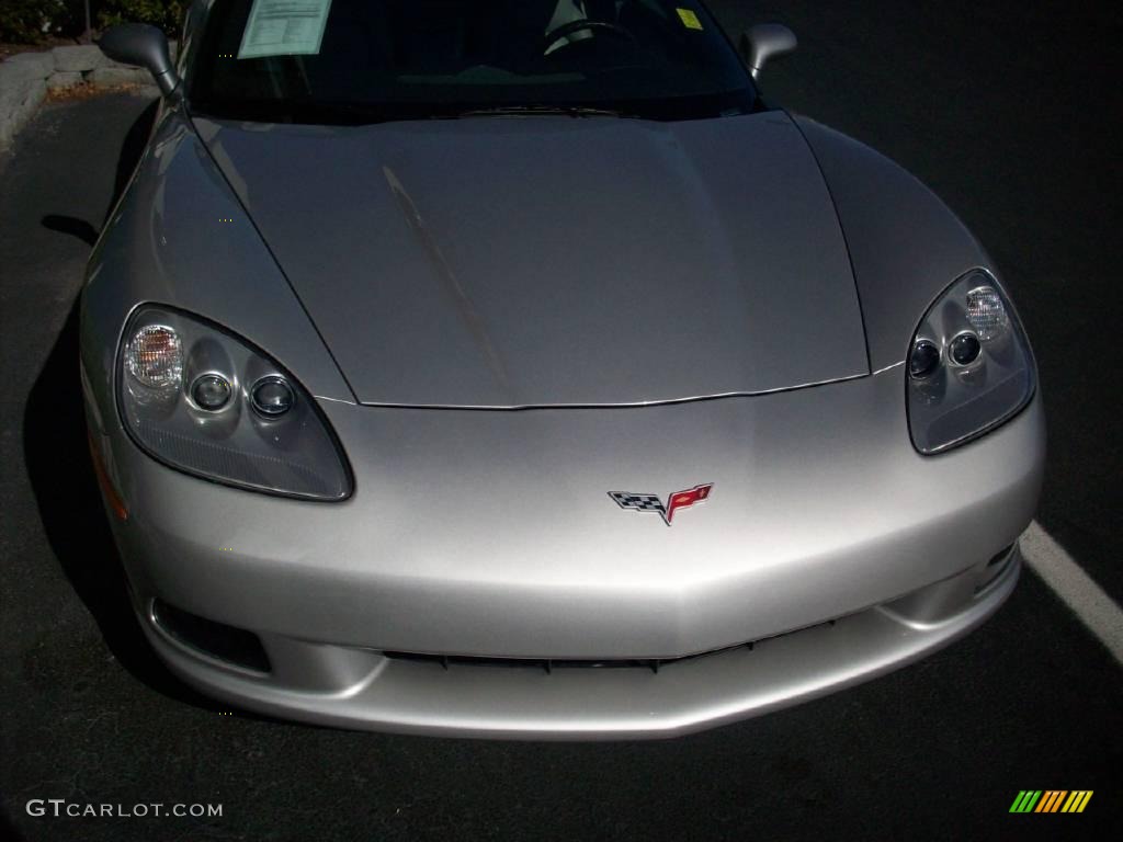 2007 Corvette Convertible - Machine Silver Metallic / Titanium photo #5