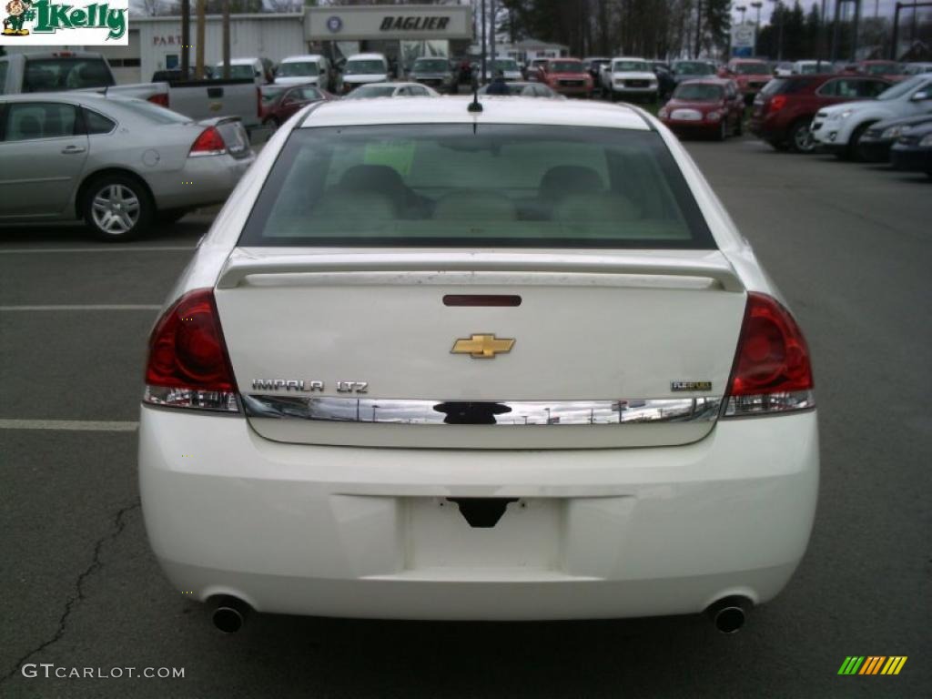 2008 Impala LTZ - White / Neutral Beige photo #4