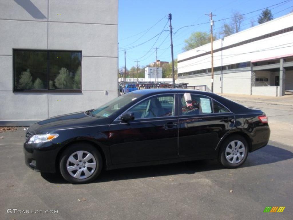 2010 Camry LE - Black / Ash Gray photo #1