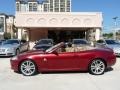 2007 Radiance Red Metallic Jaguar XK XK8 Convertible  photo #3