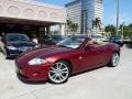 2007 Radiance Red Metallic Jaguar XK XK8 Convertible  photo #10