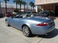 2007 Frost Blue Metallic Jaguar XK XK8 Convertible  photo #4