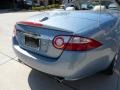 2007 Frost Blue Metallic Jaguar XK XK8 Convertible  photo #7