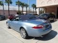 2007 Frost Blue Metallic Jaguar XK XK8 Convertible  photo #13