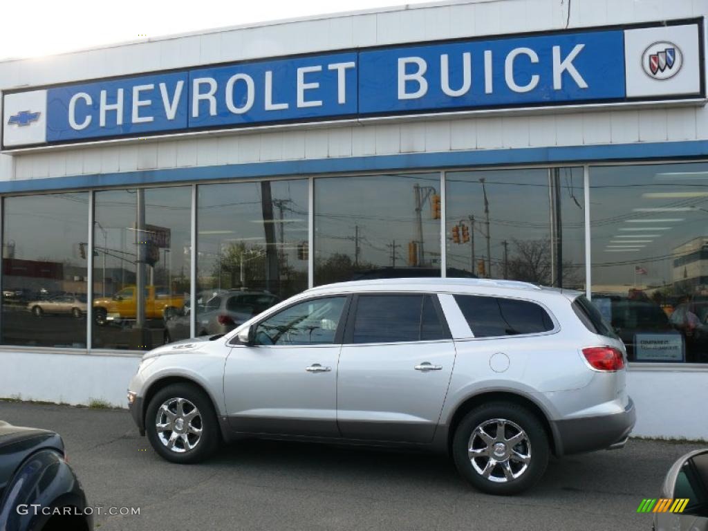 2010 Enclave CXL AWD - Quicksilver Metallic / Ebony/Ebony photo #1