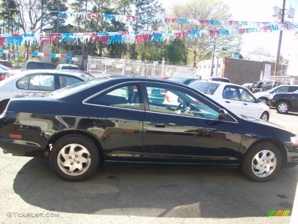 1999 Accord EX-L Coupe - Flamenco Black Pearl / Charcoal photo #5