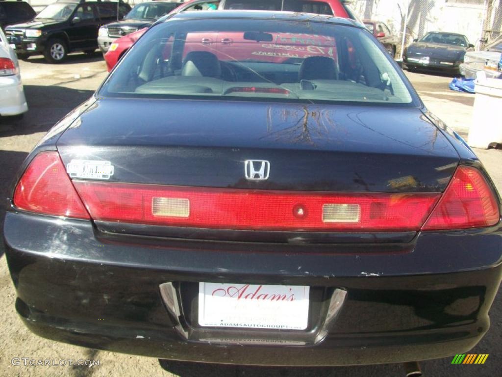 1999 Accord EX-L Coupe - Flamenco Black Pearl / Charcoal photo #7